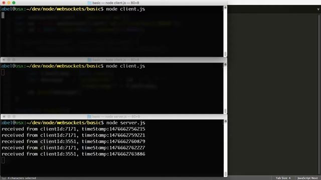 Web Sockets - Hello World смотреть онлайн