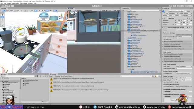 [002] Interacting with objects - VRTK v4 Weekly Livestream смотреть онлайн
