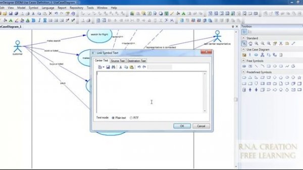 USE CASE using Power designer