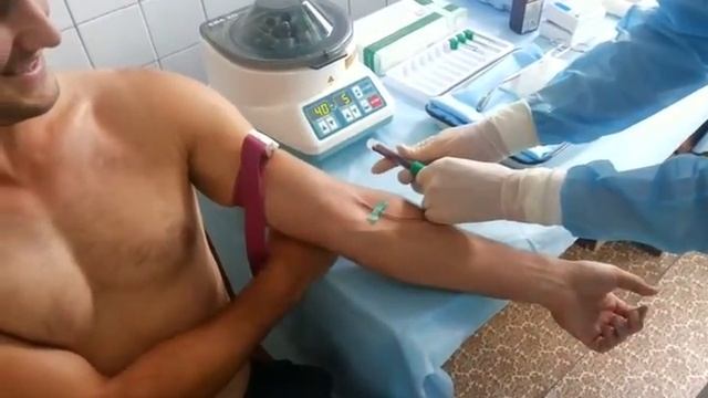 Забор крови для плазмолифтинга