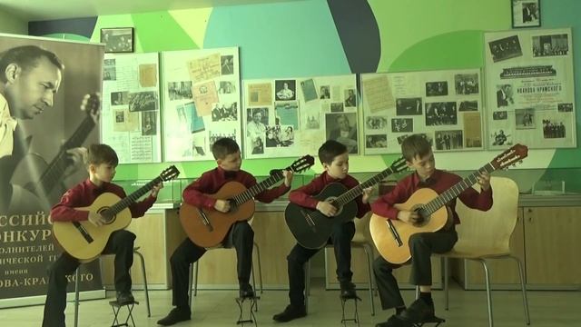 Квартет "Брависсимо" : Згурский Кирилл, Гриднев Федор, Максимов Василий, Сайгин Мирослав. смотреть онлайн