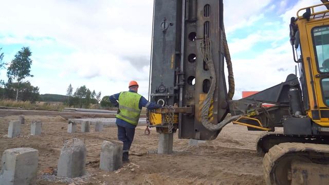 ООО "Строймашины" г. Владимир. Сваебойные работы смотреть онлайн