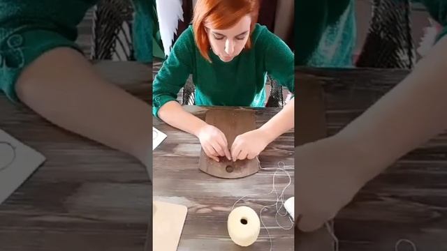 Пасхальный заяц в технике Стринг-арт