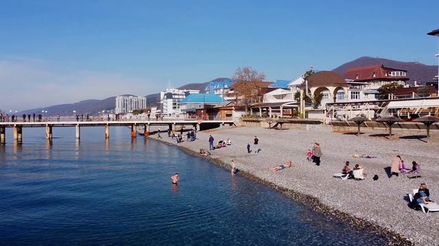 Лето в январе 2021! ?ЛАЗАРЕВСКОЕ СЕГОДНЯ ?СОЧИ. смотреть онлайн