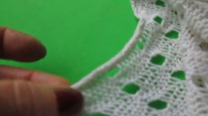 Самая простая ажурная кофточка на вязальной машине