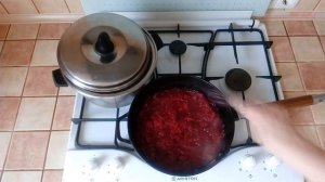 Борщ с квашеной капустой. Не перестаю готовить.