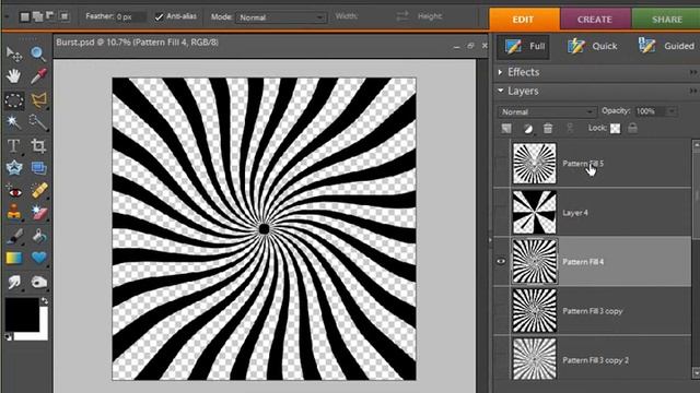 Digital Scrapbooking Designer Tutorial: Burst Paper Templates смотреть онлайн