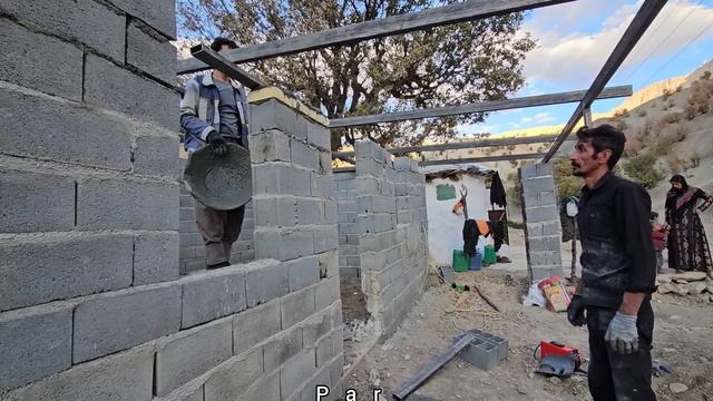 Babak's Problems For Building The Roof Of A Country House