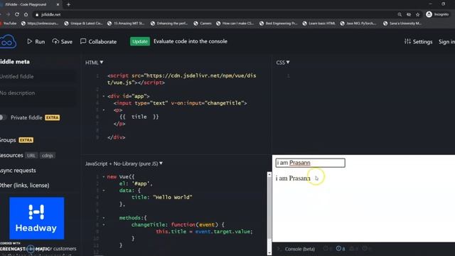 Extension to first application | VueJS | 1.1 | Learning the Basics смотреть онлайн