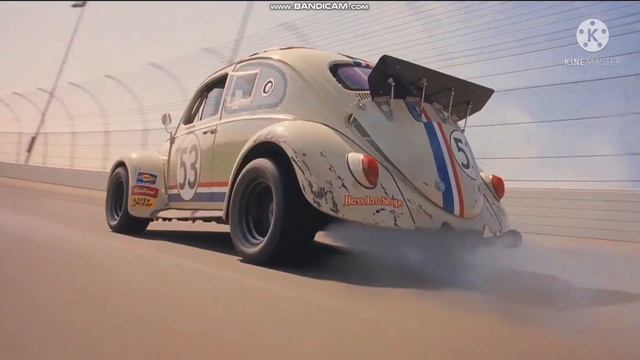 W168 Herbie Fully Loaded (2005) NASCAR The Final Racing Scene смотреть онлайн
