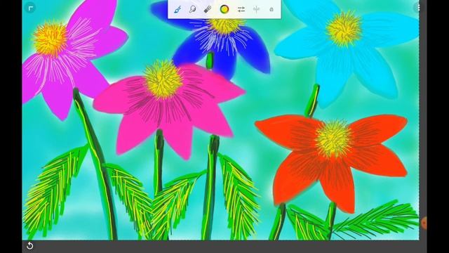 Цветы Ноготки Косме́я Космос / Flowers Marigolds Cosmos смотреть онлайн