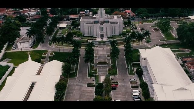 Cebu Temple (The Church of Jesus Christ of latter day Saints Temple) Aerial View смотреть онлайн