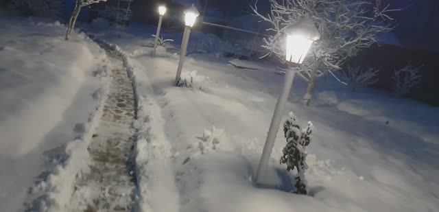 В деревне / Зима в деревне