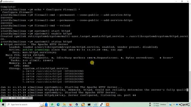 Install Apache,PHP,MySQL Server on Almalinux 9/RHEL 9/CentOS Stream 9 смотреть онлайн