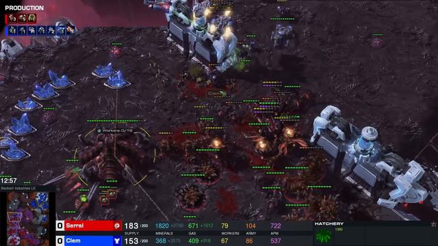 Starcraft 2 SERRAL vs CLEM ZvT SC2 Tournament Proleague 2022 смотреть онлайн