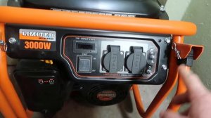 Запуск и обкатка бензинового генератора