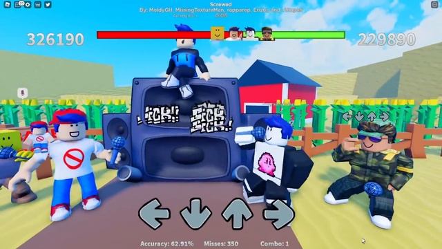 Roblox Friday Night Funkin BUT 2VS2 смотреть онлайн