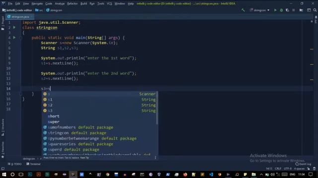 Concatenation of String in java смотреть онлайн