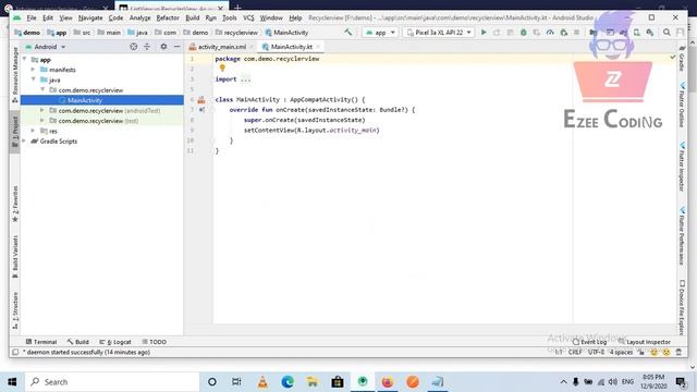Android Studio Basic Level|Kotlin basics|Tamil |part-6 |Android studio Recyclerview basic and Desig смотреть онлайн