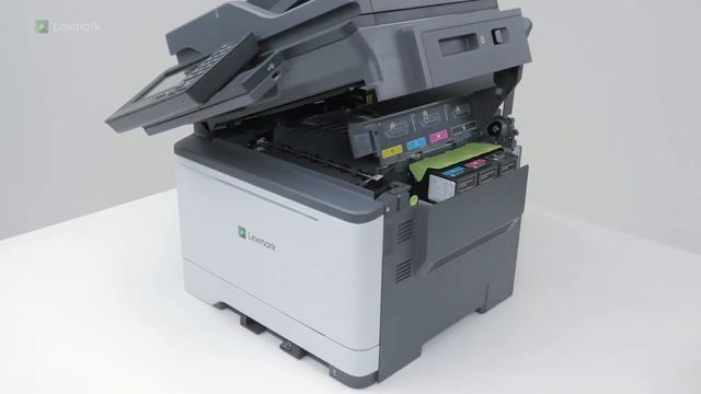 Cambiar toner-Lexmark CX622 смотреть онлайн