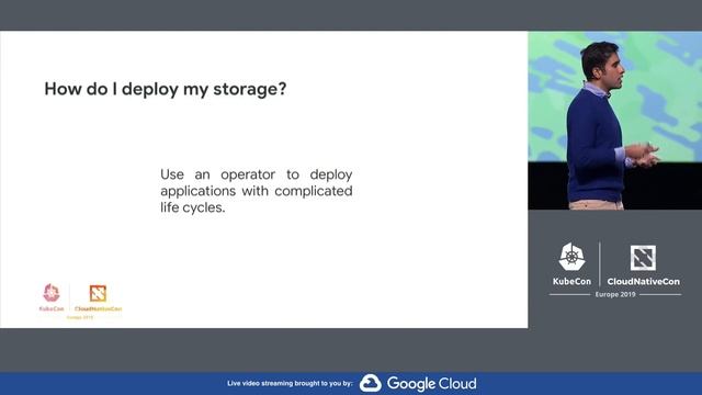 Keynote: Debunking the Myth: Kubernetes Storage is Hard - Saad Ali, Senior Software Engineer, Googl смотреть онлайн