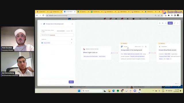 Eliminating manual data entry with Bardeen & SmartSuite integration смотреть онлайн