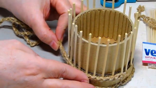 7 ИДЕЙ поделок из ДЖУТА своими руками. смотреть онлайн
