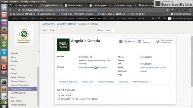 Search Restautrant based on 'ZIP' code on Food In Time page смотреть онлайн