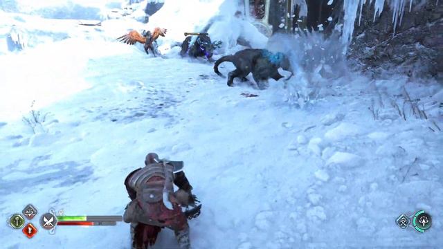God of War Ragnarok: The Frost Gradungr (2nd encounter) смотреть онлайн