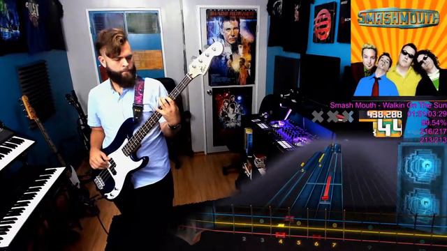 Smash Mouth - Walkin' on the Sun | BASS Tabs & Cover (Rocksmith) смотреть онлайн