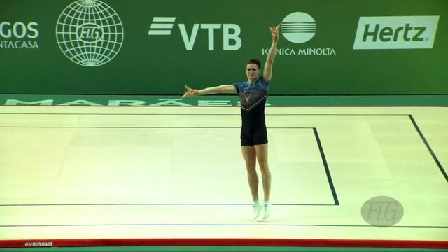 OTT Viktor Romeo (HUN) - 2018 Aerobic Worlds, Guimaraes (POR) - Individual Men Qualifications смотреть онлайн