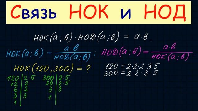 Связь НОК и НОД смотреть онлайн