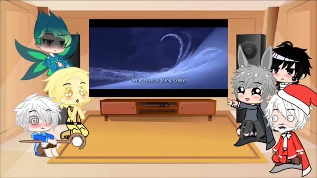 Rise of the Guardians React to Elsa// Gacha Club//First video// Read desc смотреть онлайн