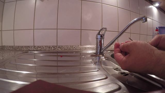 Ремонт смесителя. Ремонт крана. Замена картриджа. Однорычажный смеситель. смотреть онлайн
