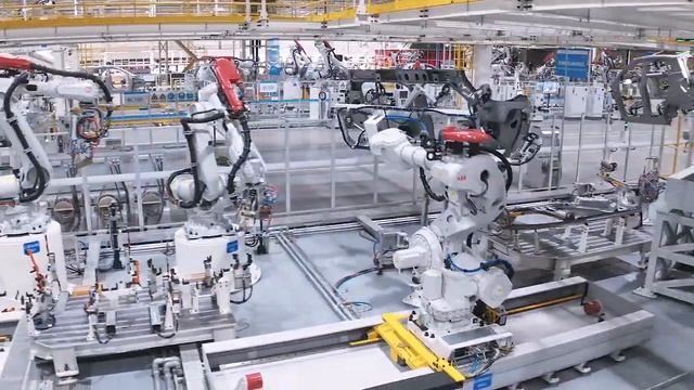 ABB Robots work at BAIC, China смотреть онлайн