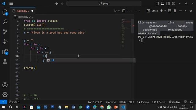 Python Tutorial: Find Repeated Characters смотреть онлайн