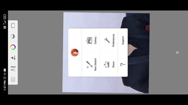 Face Retouching in Autodesk sketch book app and remini app смотреть онлайн