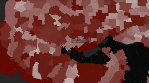 Карта плотности населения Краснодарского края