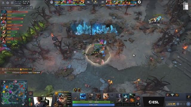 Dota2 - OG vs Evil Geniuses - Game 2 - DreamLeague Season 21 - Group B смотреть онлайн