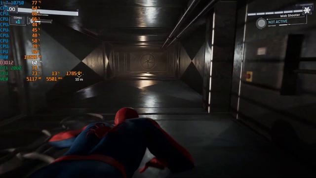 Marvel's Spider Man Remastered HP OMEN I7 10750 RTX 2060 смотреть онлайн