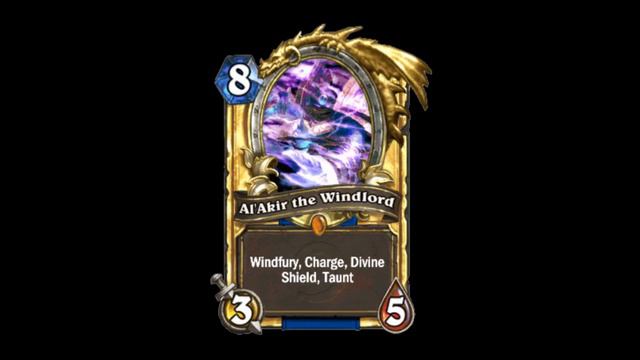 Winds! Obey my command! - Al'Akir The Windlord - Hearthstone смотреть онлайн