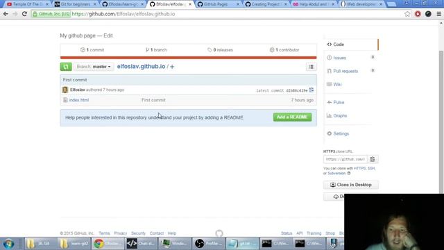 Git and github pages for beginners смотреть онлайн