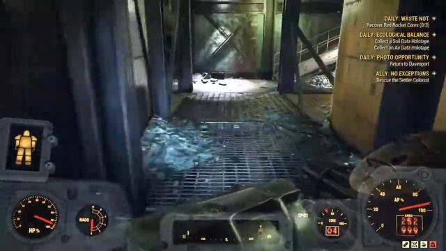 FALLOUT 76 - FARM XP AT THE WEST TEK RESEARCH CENTER смотреть онлайн