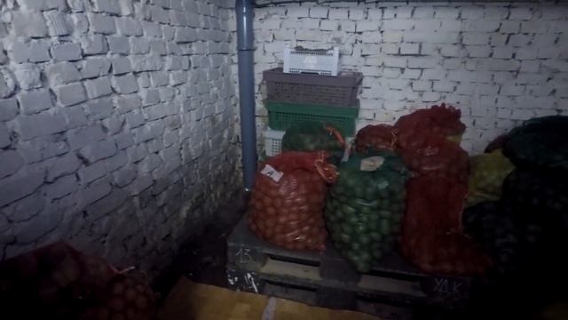 ПОГРЕБ в Гараже/ Потолок сухой. смотреть онлайн
