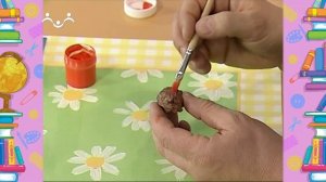 Школа Шишкиного Леса. Рукоделие. Лисичка из еловых шишек