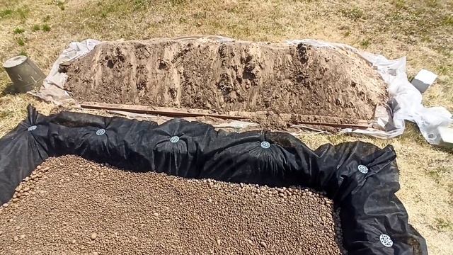 Делаю клумбу с зимостойкими кактусами и суккулентами. Начало смотреть онлайн