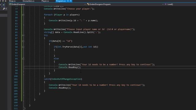 C# Tutorial Text-Based Adventure Ep4: Data Serialization and Player Saves смотреть онлайн