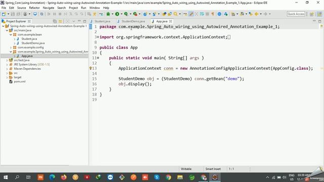 Spring auto-wiring using @Autowired Annotations Part -2 | #20 смотреть онлайн