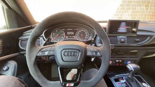 Audi A6 4G Lenkrad Umbau auf RS6 C8 Lenkrad von DS Performance смотреть онлайн