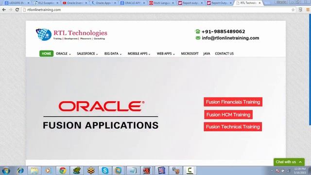 How to develop inbound interface in Oracle Applications R12-RTL Technologies смотреть онлайн